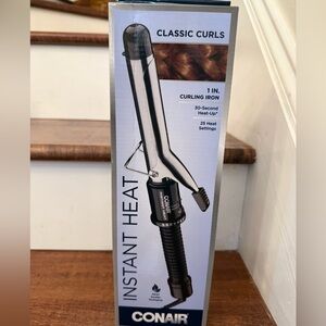 NWT 1 inch Conair Instant Heat Curling Iron